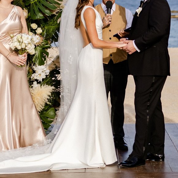 Ines Di Santo Elen Gown, fits size 0 2 4 - Picture 4 of 15